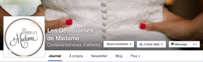 Page Facebook Les Demoiselles de Madame