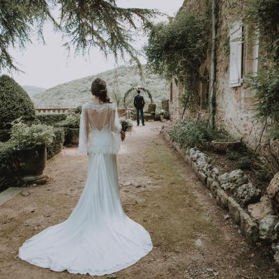 Dos nu de la mariée