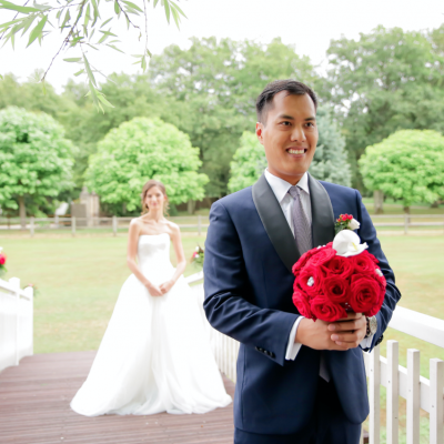 Découverte des mariés 