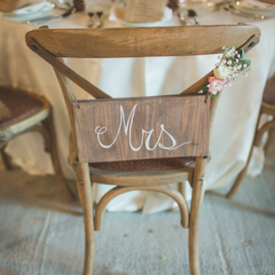 Chaise de la mariée