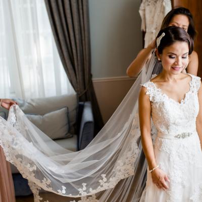 Préparatifs de la mariée
