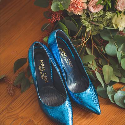Chaussures de la mariée
