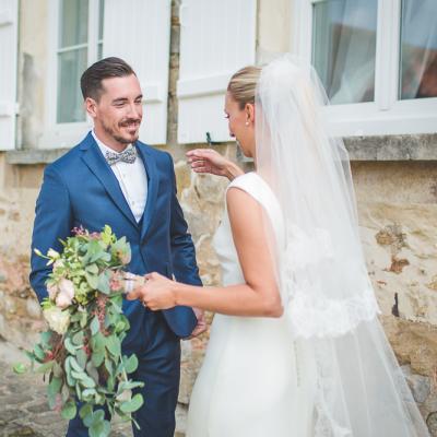 Découverte des mariés