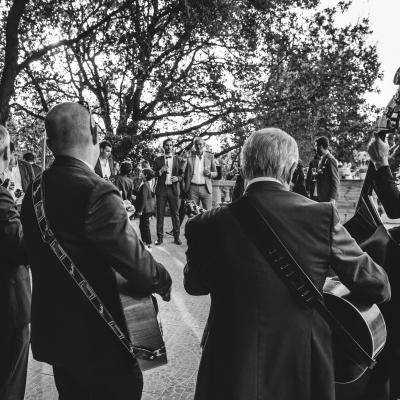 Musiciens au vin d'honneur 