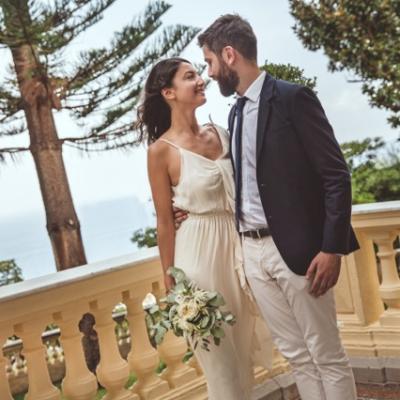 Photo de couple au Domaine du Paradis des Oiseaux 