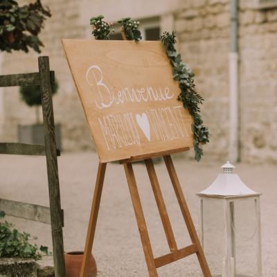 Panneau de Bienvenue