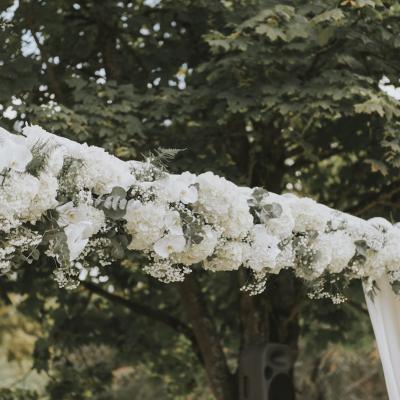 Arche fleurie hortensia
