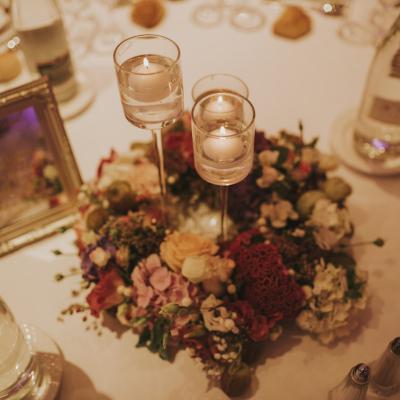 Centre de table couronne