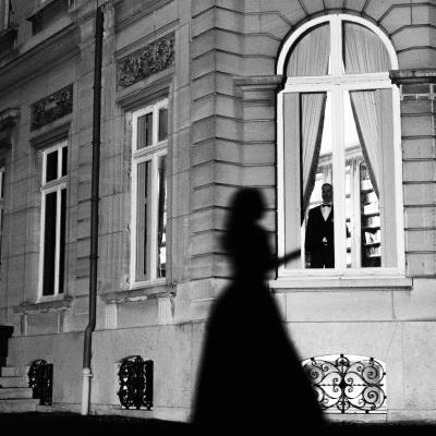 Jeu d'ombre de la mariée au Château de Dangu