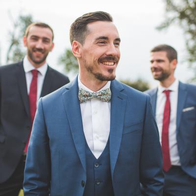 Marié et ses témoins