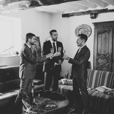 Préparatifs avec témoins