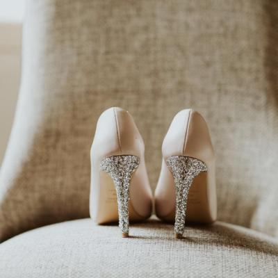 Les chaussures de la mariée