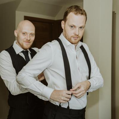 Préparatifs du marié